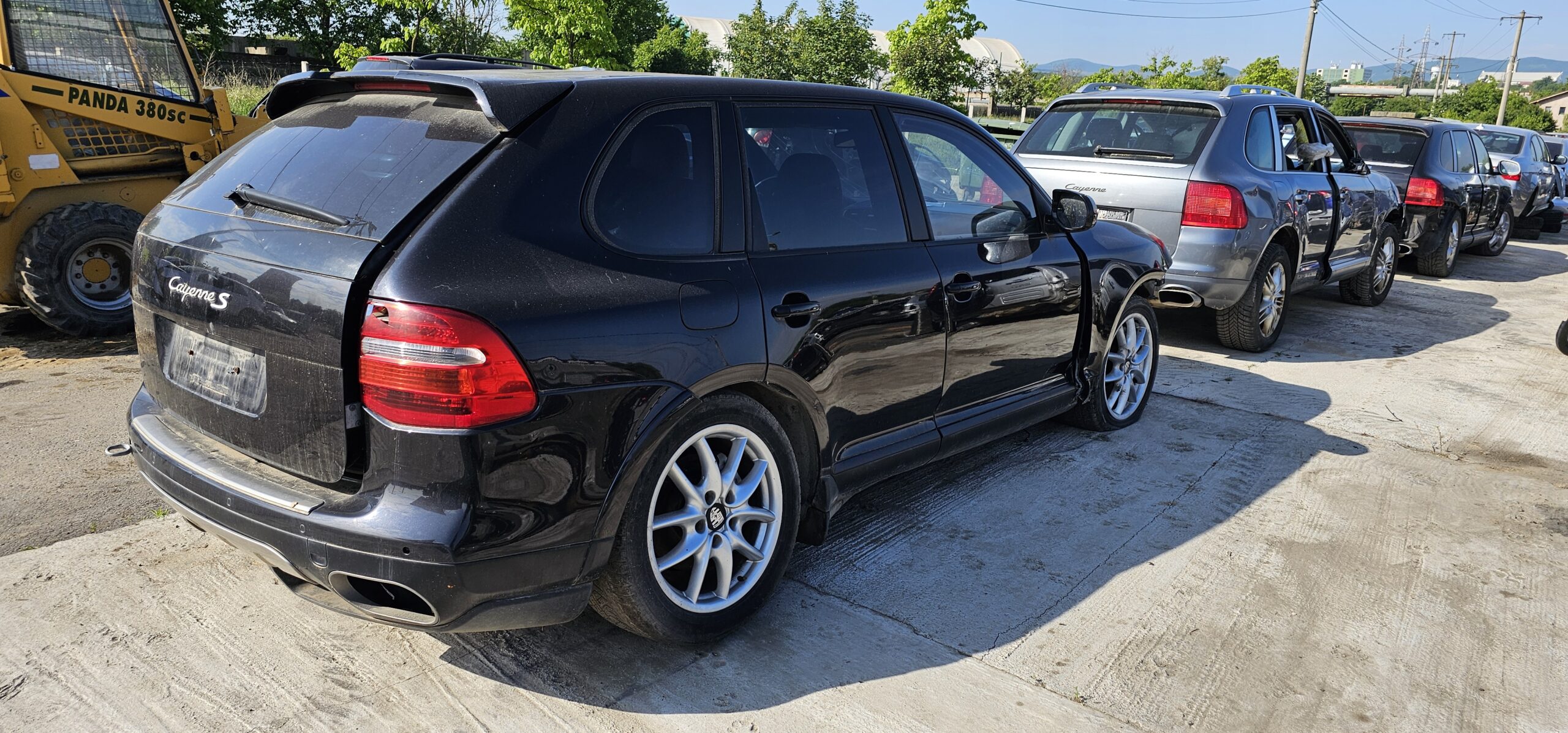 Haion cu luneta Porsche Cayenne S 4.8 benzina cod motor M48.01 an 2008 - imagine 2