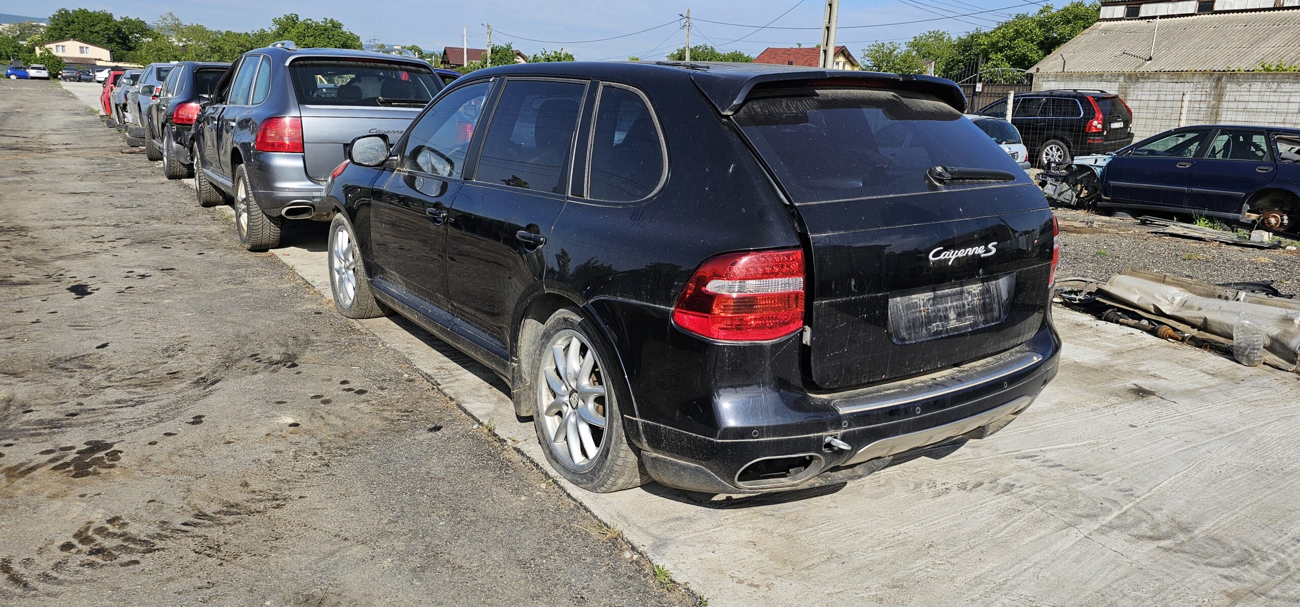 Haion cu luneta Porsche Cayenne S 4.8 benzina cod motor M48.01 an 2008